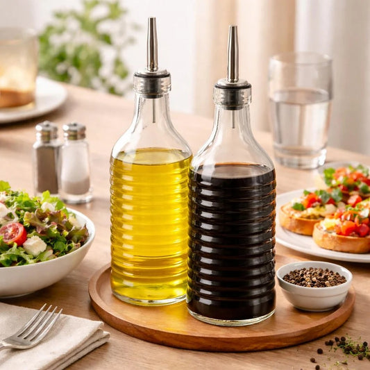 Set 2 botella vintage aceite/vinagre 250 cc