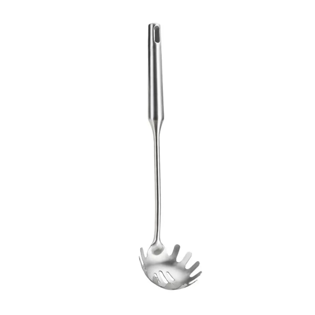 Cucharon pasta acero inoxidable 34 cm